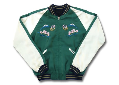 TAILOR TOYO テーラー東洋 ACETATE SOUVENIR JACKET "DRAGON"X"JAPAN MAP"横須賀MIKASA