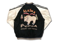 TAILOR TOYO テーラー東洋 ACETATE QUILTED SOUVENIR JACKET "MOUNTAIN GOAT& EAGLE"