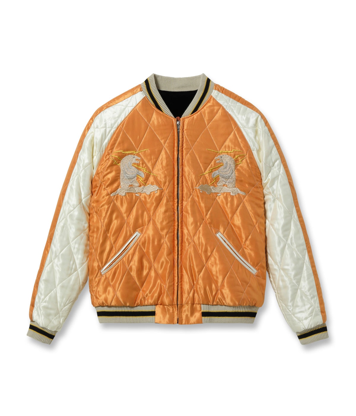 希少 ビンテージ 東洋 別珍 アラスカ サテン スカジャン TT18485 希少 ビンテージ 東洋 別珍 アラスカ サテン スカジャン TT18485