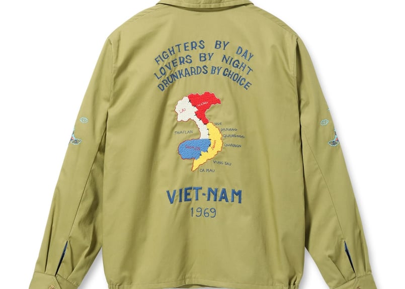 テーラー東洋 ベトジャンLate 1960s Style Cotton Vietnam Jac