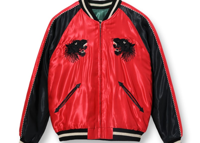 テーラー東洋スカジャン ACETATE SOUVENIR JACKET “BLACK TIG テーラー東洋スカジャン ACETATE SOUVENIR JACKET “BLACK TIG