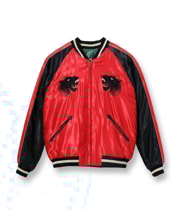 テーラー東洋スカジャン ACETATE SOUVENIR JACKET “BLACK TIG テーラー東洋スカジャン ACETATE SOUVENIR JACKET “BLACK TIG