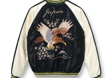 テーラー東洋スカジャン  ACETATE SOUVENIR JACKET “ROARING TIGER” × “EAGLE”