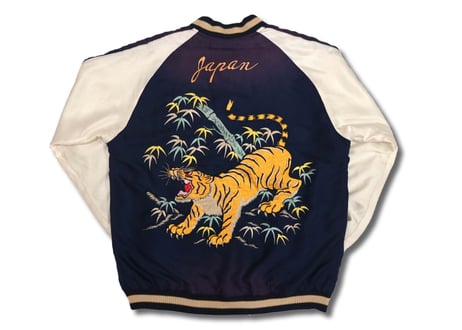 TAILOR TOYO テーラー東洋スカジャン ACETATE SOUVENIR JACKET AGING MODEL“EAGLE"×”TIGER”