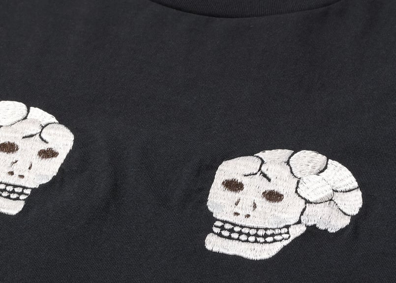 テーラー東洋 TAILOR TOYO SUKA T-SHIRT EMBROIDERED “SK
