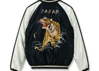 テーラー東洋スカジャン Acetate Souvenir Jacket “ROARING TIGER” × “BLACK DRAGON”