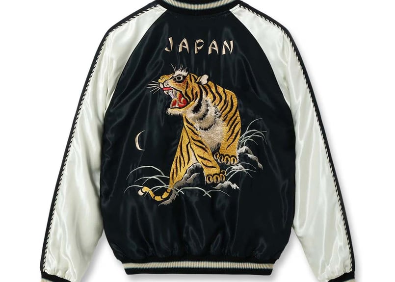 テーラー東洋スカジャン Acetate Souvenir Jacket “ROARING TI