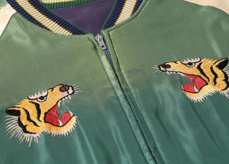 テーラー東洋 龍 日本限定 スカジャン レーヨン unisex vintage テーラー東洋 龍 日本限定 スカジャン レーヨン unisex vintage