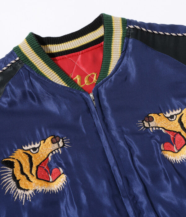テーラー東洋スカジャン Acetate Quilted Souvenir Jacket “D