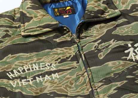 テーラー東洋 スカジャン ベトジャン キルティング Vietnam Liner Jacket “VIET-NAM MAP”