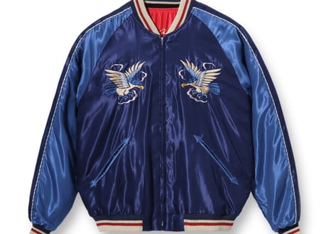 TAILOR TOYO テーラー東洋 ACETATE SOUVENIR JACKET “BLUE EAGLE” × “DRAGON”