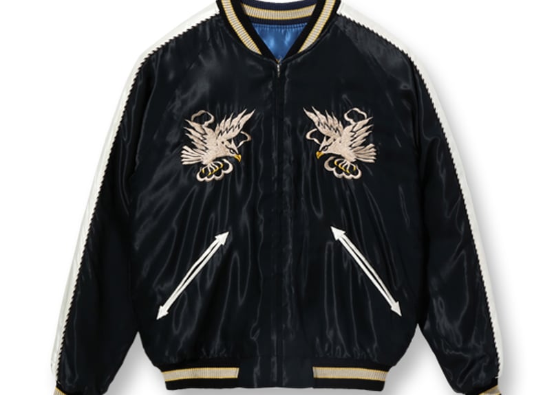 テーラー東洋スカジャン ACETATE SOUVENIR JACKET “WHITE EAG テーラー東洋スカジャン ACETATE SOUVENIR JACKET “WHITE EAG