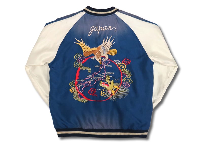 テーラー東洋スカジャン ACETATE SOUVENIR JACKET AGING MODEL テーラー東洋スカジャン ACETATE SOUVENIR JACKET AGING MODEL