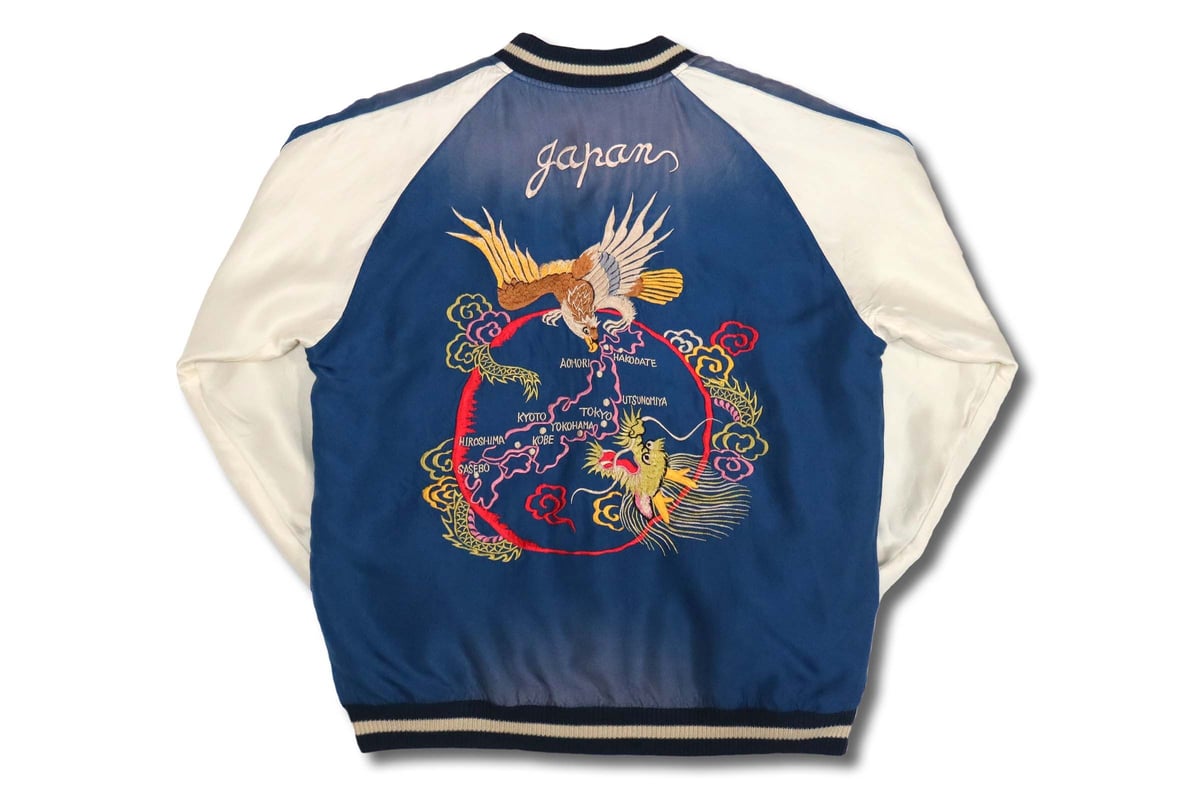 テーラー東洋スカジャン ACETATE SOUVENIR JACKET AGING MODEL