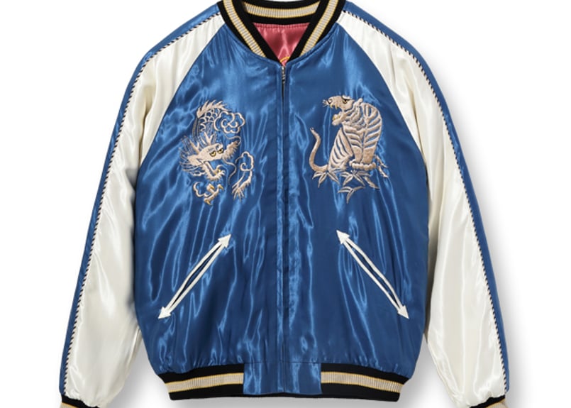 テーラー東洋 / Acetate Souvenir Jacket TAILOR TOYO テーラー東洋 ACETATE SOUVENIR JACKET“ROAR