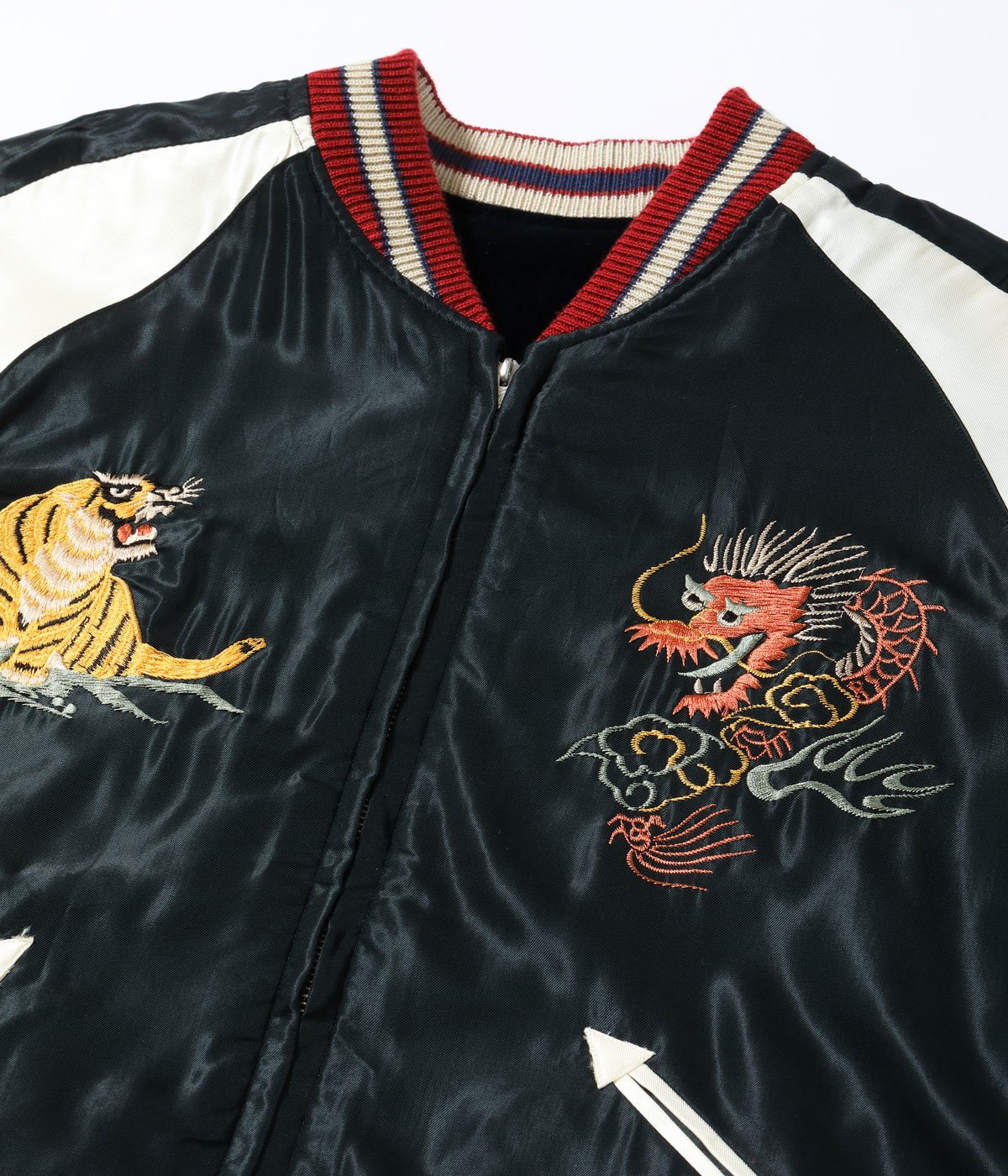 初復刻 べっちん テーラー東洋スカジャン 別珍中綿無Velveteen (Two