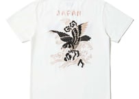 テーラー東洋 TAILOR TOYO SUKA T-SHIRT EMBROIDERED “EAGLE” スカジャン  ホワイト