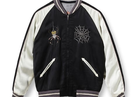 テーラー東洋 港商  限定“KOSHO & CO.” SPECIAL EDITION SOUVENIR JACKET“SPIDER” × “ROARING TIGER (HAND PRINT)”