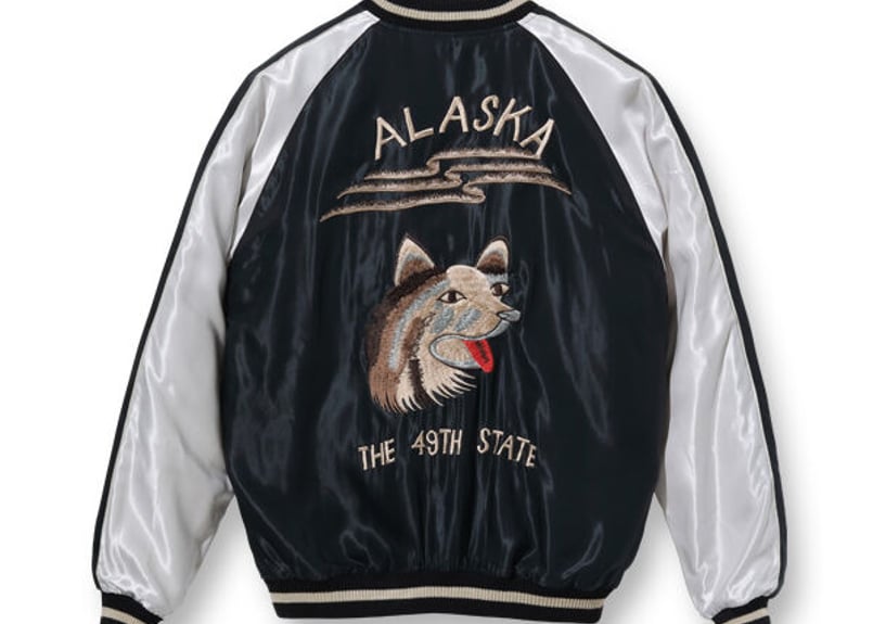 テーラー東洋スカジャン ACETATE SOUVENIR JACKET “ALASKAN F テーラー東洋スカジャン ACETATE SOUVENIR JACKET “ALASKAN F