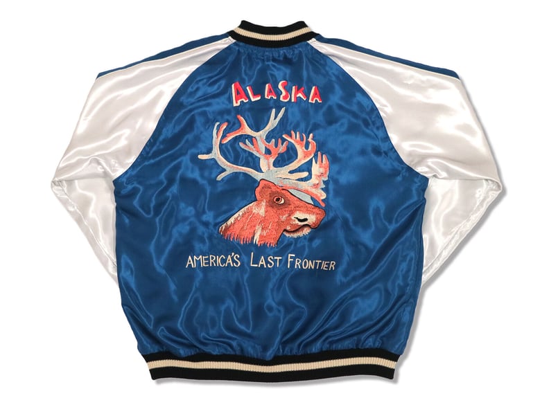 テーラー東洋 スカジャン ALASKAN EAGLE × MOOSE