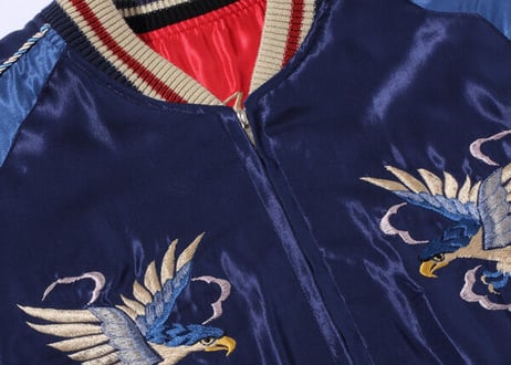TAILOR TOYO テーラー東洋 ACETATE SOUVENIR JACKET “BLUE EAGLE” × “DRAGON”