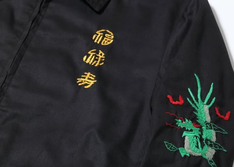 テーラー東洋 ベトジャンLate 1960s Style Cotton Vietnam Jacket “VIETNAM PANTHER”TT15796 ブラック