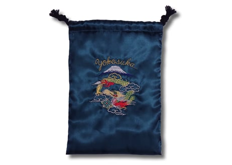 MIKASAオリジナル スカジャン巾着　日本製 Original Drawstring bag Made in JAPAN