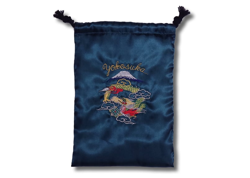 MIKASAオリジナル スカジャン巾着 日本製 Original Drawstring bag