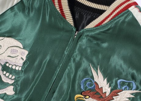TAILOR TOYO テーラー東洋 ACETATE SOUVENIR JACKET“TIGER HEAD” × “CHEVY LOVER”