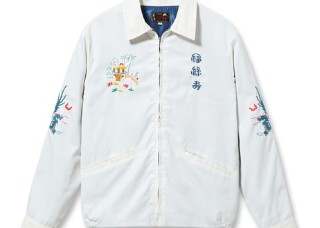 テーラー東洋 ベトジャンLate 1960s Style Cotton Vietnam Jacket “VIETNAM PANTHER”TT15796 ホワイト