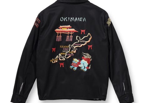 TAILOR TOYO テーラー東洋 Cotton Okinawa Jumper “RYUKYU MAP”× “LANDSCAPE”