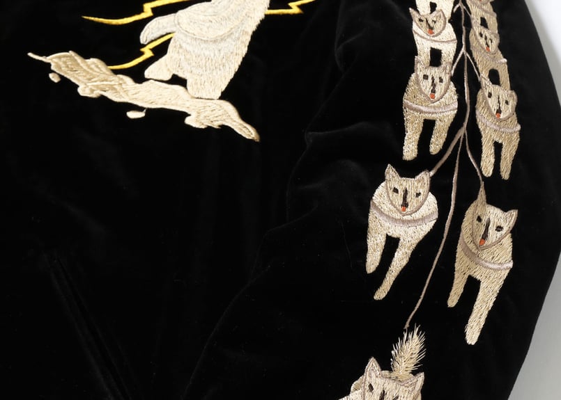 テーラー東洋 別珍 スカジャン ALASKA 東洋エンタープライズ 鷲 熊 テーラー東洋 別珍 スカジャン ALASKA 東洋エンタープライズ 鷲 熊