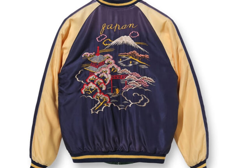 テーラー東洋スカジャン Acetate Souvenir Jacket “ROARING TI