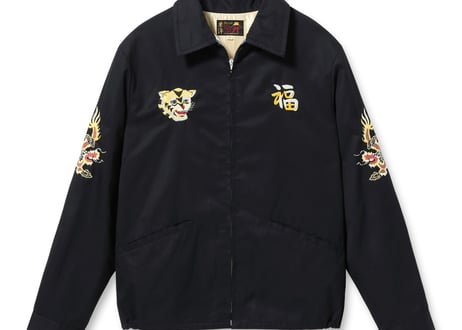 テーラー東洋 ベトジャンLate 1960s Style Cotton Vietnam Jacket “VIETNAM MAP”TT15684ブラック