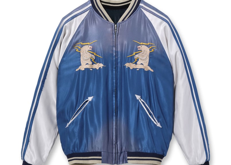 テーラー東洋スカジャン Acetate Souvenir Jacket “POLAR BEAR