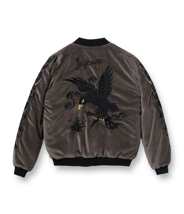 テーラー東洋スカジャン 別珍 Velveteen Souvenir Jacket “BLACK テーラー東洋スカジャン 別珍 Velveteen Souvenir Jacket “BLACK