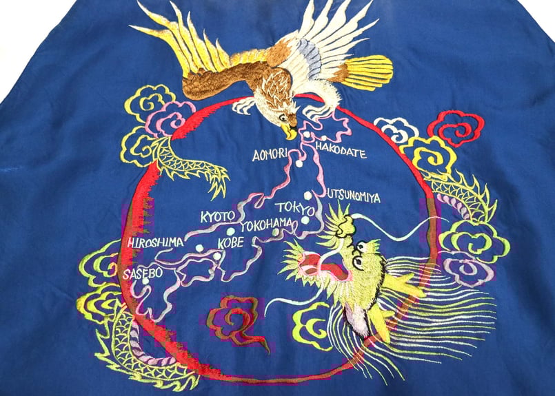 テーラー東洋スカジャン ACETATE SOUVENIR JACKET AGING MODEL