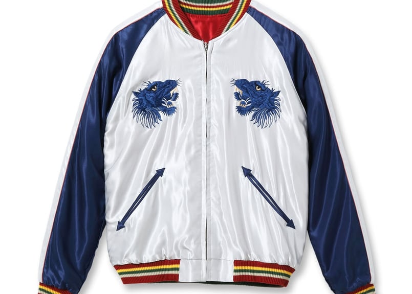 テーラー東洋スカジャン ACETATE SOUVENIR JACKET“EAGLE” × “