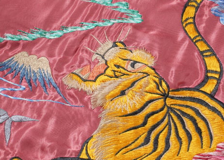 TAILOR TOYO テーラー東洋 ACETATE SOUVENIR JACKET “ROARING TIGER” × “JAPAN MAP”