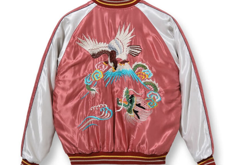 テーラー東洋スカジャン ACETATE SOUVENIR JACKET “JAPAN MAP テーラー東洋スカジャン ACETATE SOUVENIR JACKET “JAPAN MAP