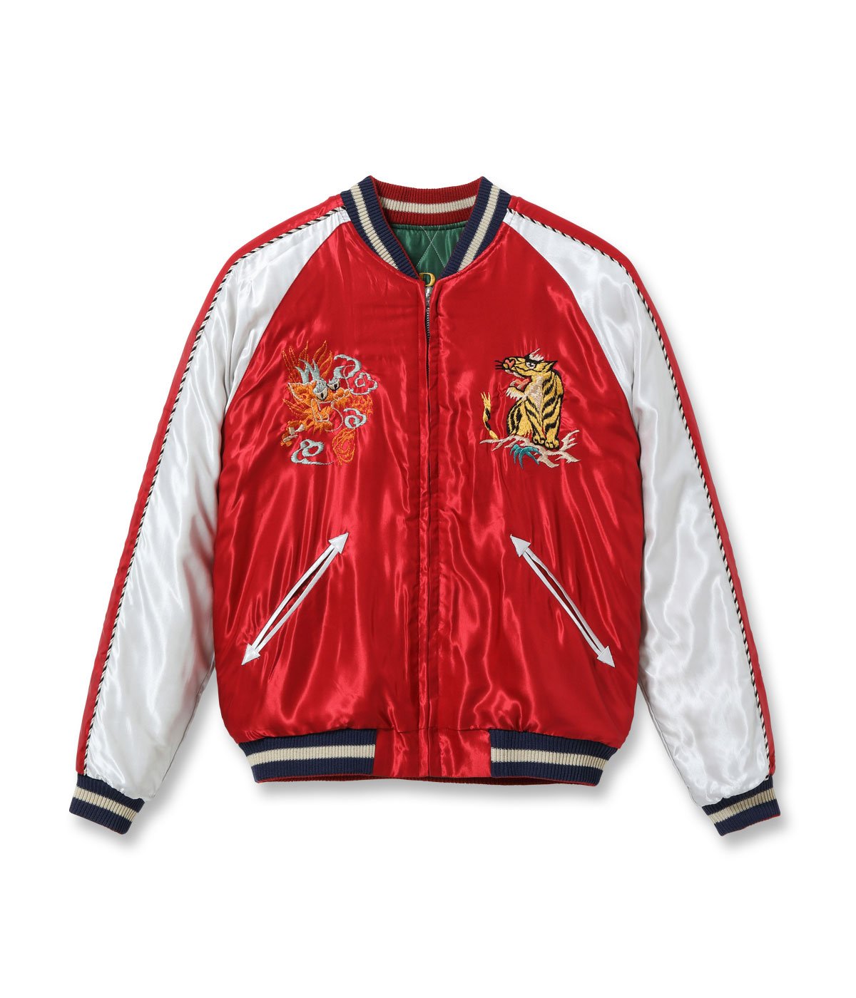 テーラー東洋 スカジャン アセテート　キルティング　2008年製 テーラー東洋スカジャン キルティング Acetate Quilted Souvenir