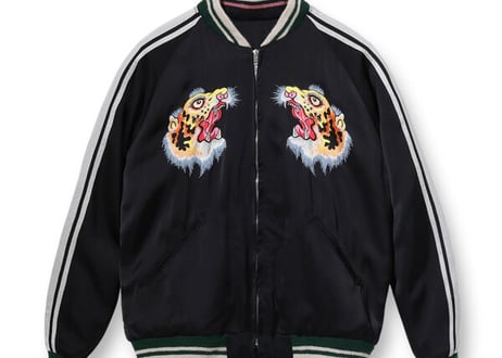 テーラー東洋スカジャン 港商スペシャル “KOSHO & CO.” Special Edition ““BAMBOO & TIGER” × “TIGER PRINT”