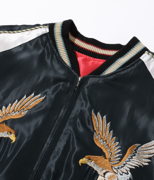 テーラー東洋スカジャン ACETATE SOUVENIR JACKET “EAGLE”×“B