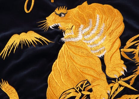 港商スペシャル 限定モデル“KOSHO & CO.” SPECIAL EDITION SOUVENIR JACKET “GOLD TIGER” × “WHITE EAGLE”