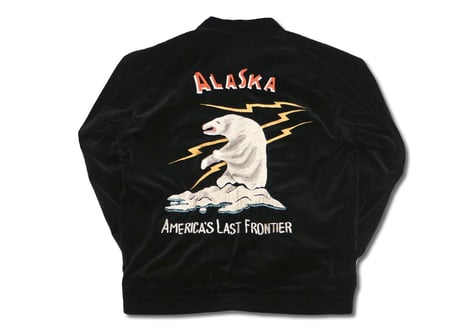 港商スペシャル 限定モデル  SPECIAL EDITION SOUVENIR JACKET “RADIO GROUP MOBILE” × “LIGHTNING & POLAR BEAR”