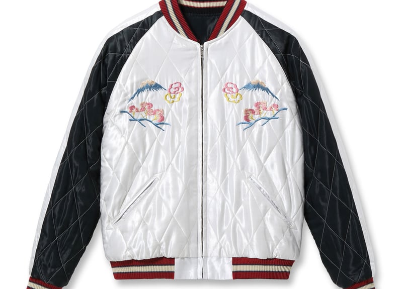 【テーラー東洋】Souvenir Jacket テーラー東洋スカジャン Acetate Quilted Souvenir Jacket“LA