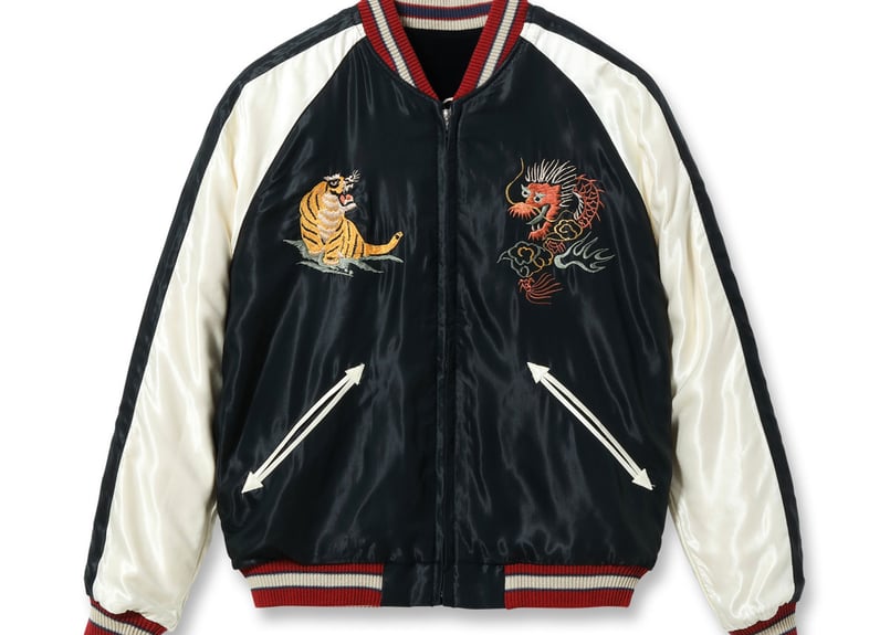 週末限定セールレア！美品！テーラー東洋 別珍スカジャン 黒 赤 XL 10月発売 初復刻 テーラー東洋スカジャン 別珍中綿無Velveteen (Two