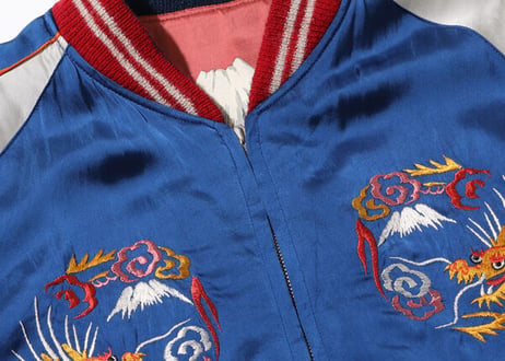 テーラー東洋 港商  限定“KOSHO & CO.” SPECIAL EDITION SOUVENIR JACKET“JAPAN MAP” × “CHERRY BLOSSOMS & EAGLE”