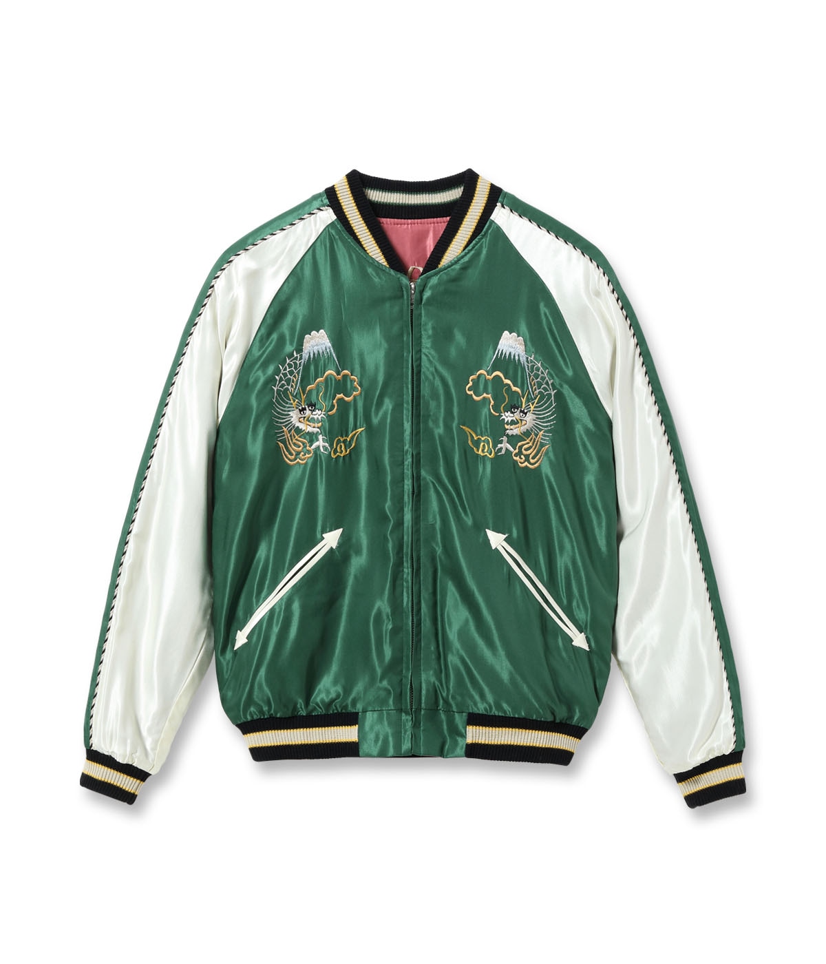 テーラー東洋スカジャン ACETATE SOUVENIR JACKET“EAGLE & TI
