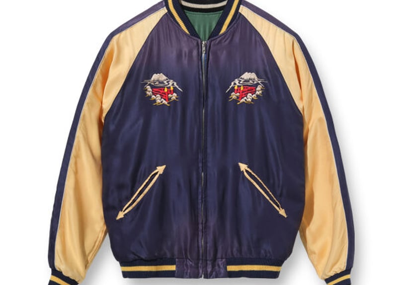 テーラー東洋スカジャン Acetate Souvenir Jacket “ROARING TI